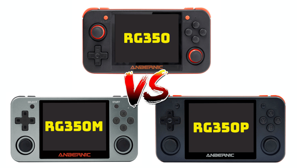 Buying Guide: RG350 vs RG350M vs RG350P – Retro Game Corps