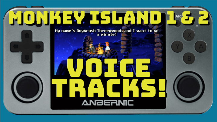 Guide: Add voice tracks to the first two Monkey Island games on your RG350&nbsp;device