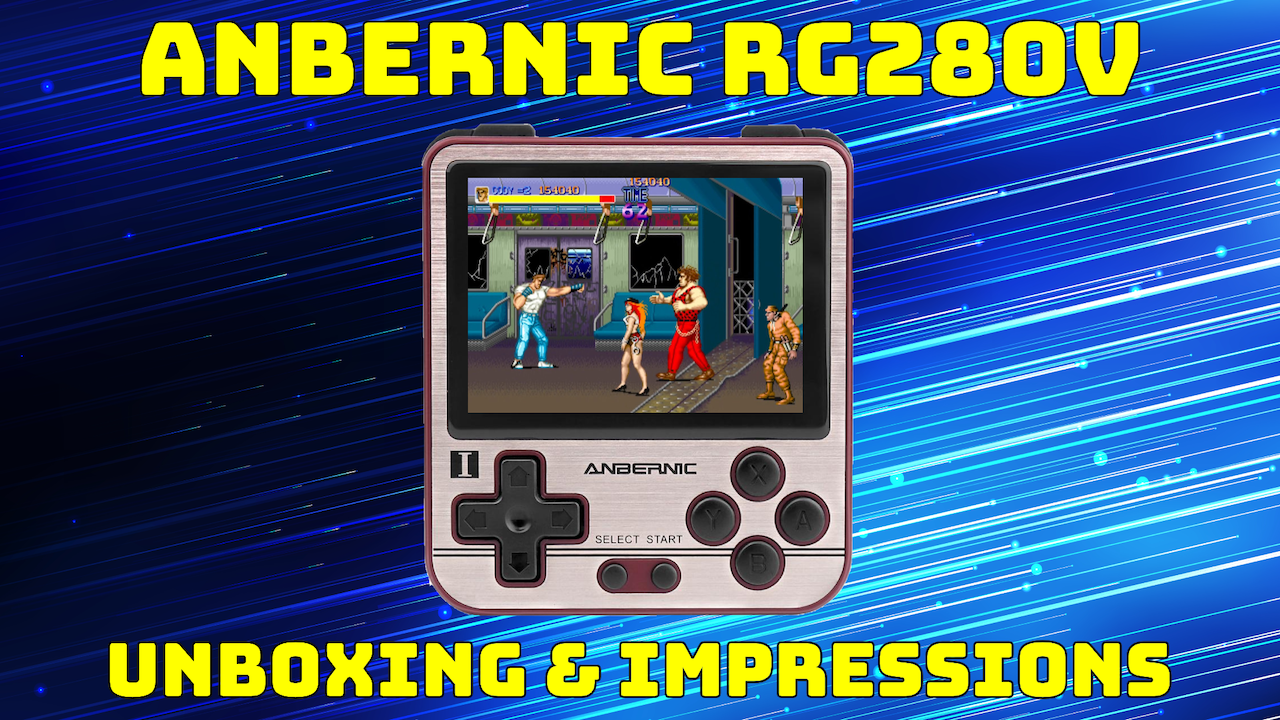 RG280V: Unboxing and First Impressions – Retro Game Corps