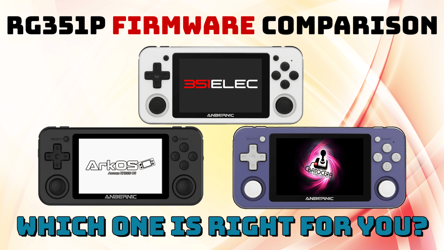 RG351P Firmware Comparison Guide – Retro Game Corps