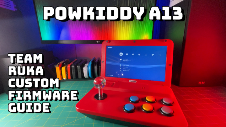 PowKiddy A13 Custom Firmware&nbsp;Guide