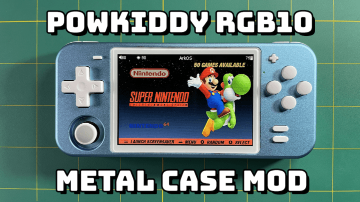 PowKiddy RGB10 Custom Upgrades: Shell, Battery, Screen, and&nbsp;more!