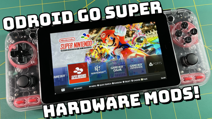 ODROID Go Super Hardware&nbsp;Mods